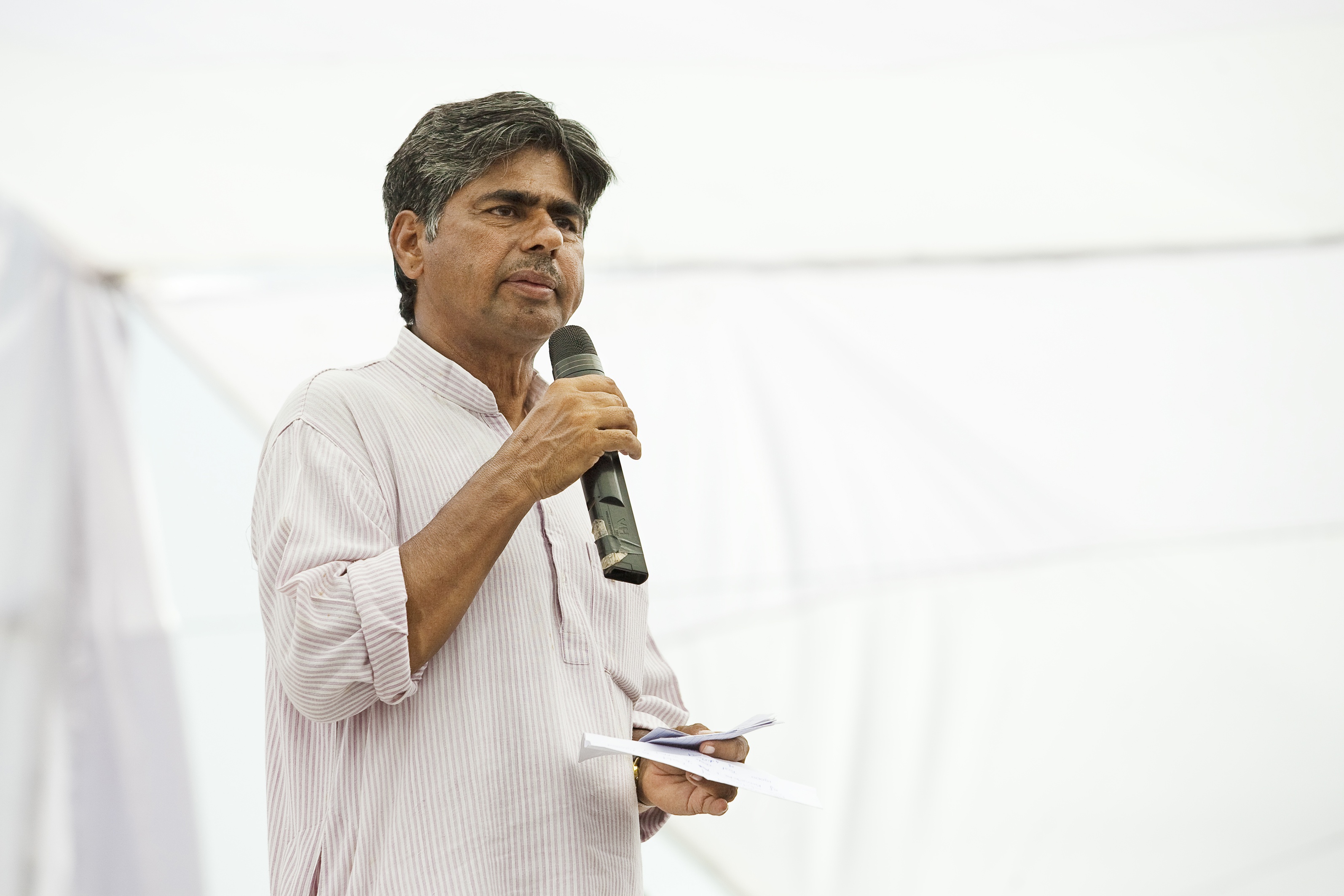 Rajagopal PV, sur les traces de Gandhi
